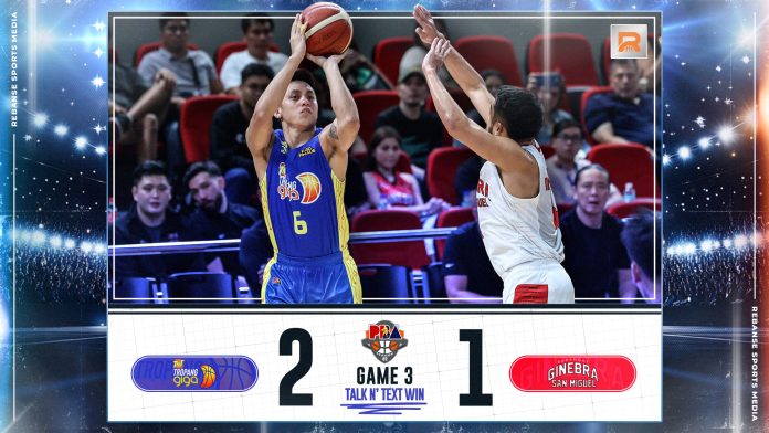 PBA Commissioner’s Cup Finals Game 3 Result: Rey Nambatac Tows TNT Ahead as Ginebra Loses Justin Brownlee