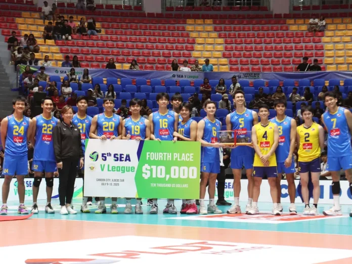 2025 SEA Men’s V.League: Alas Pilipinas Finishes Outside Podium; Thailand Defends Title