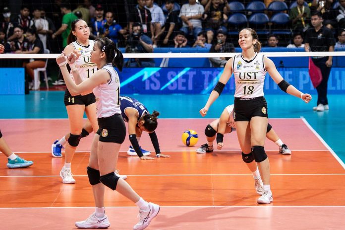 UAAP Season 87 Women’s Volleyball BY THE NUMBERS: Golden Tigresses Withstand Shaina Nitura’s 36 Points