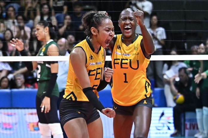 UAAP Season 87 Women’s Volleyball BY THE NUMBERS: FEU Upsets La Salle; NU Repeats Over UST