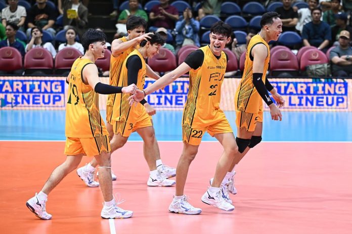UAAP Season 87 Men’s Volleyball BY THE NUMBERS: FEU Stays on top, NU Close Second After Eliminations