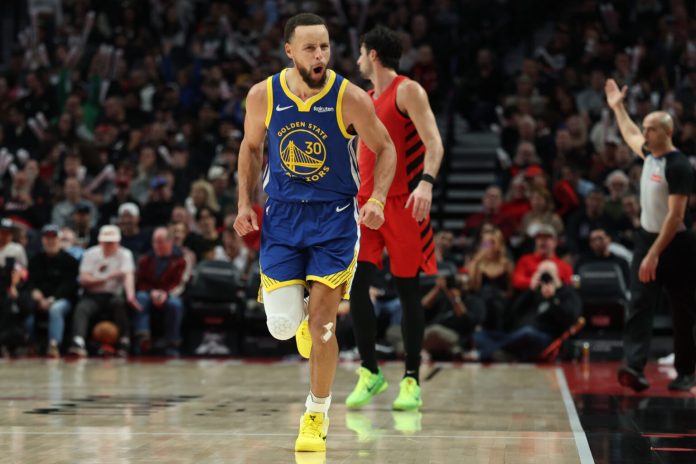 NBA Daily Metrics: Steph Curry Hits 12 Threes in Record-breaking Performance while Draymond Green Flirts with Triple-double But Blazers Steal the Win Behind Grant and Sharpe