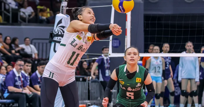 UAAP Season 87 Women’s Volleyball: Angel Canino, Shevana Laput Praise Rookie Shane Reterta