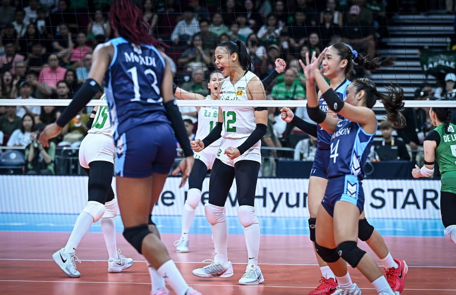 UAAP Season 88 Women’s Volleyball: La Salle Survives Adamson Behind ...