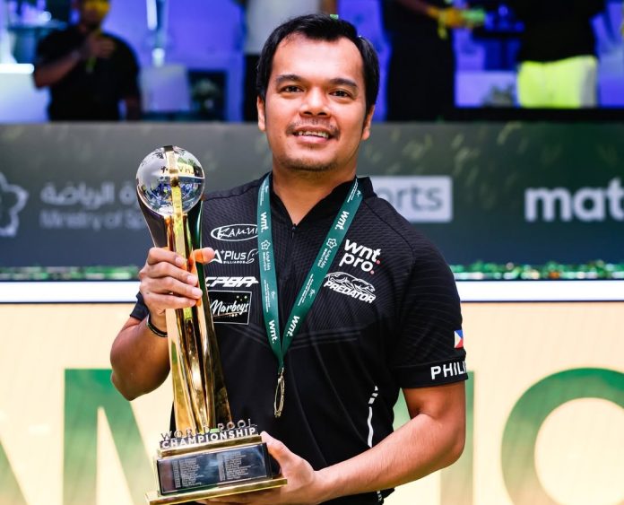 Carlo Biado Shocks World No. 1 Fedor Gorst to Make History at the World Pool Championship