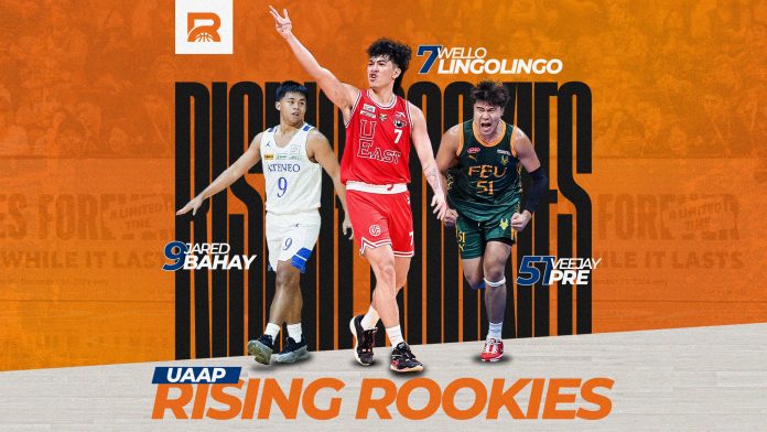 UAAP Season 87 Rookies: Veejay Pre and Wello Lingolingo Shining Bright
