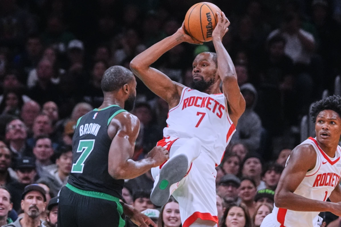 NBA Daily Metrics: Kevin Durant and the Rockets Are Looking Dangerous, Getting Their Third Straight Win After Blowing Out the Celtics