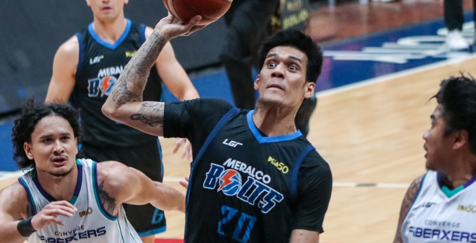 PBA Game Breakdown: Meralco Disconnects Converge, 105-84, to Clinch Playoff Spot