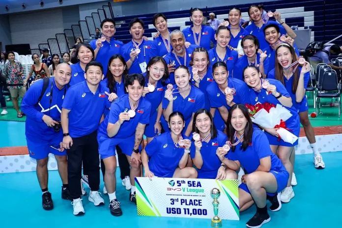 2025 SEA Women’s V.League: Alas Pilipinas Clinches Bronze Anew; Thailand Defends Gold