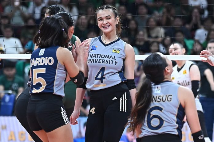 UAAP Season 87 Women’s Volleyball BY THE NUMBERS: NU Defeats La Salle to Stay Perfect