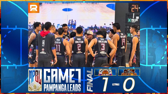 2024 MPBL Finals: Baltazar, Pampanga Dominate Quezon in Game 1 at UAE