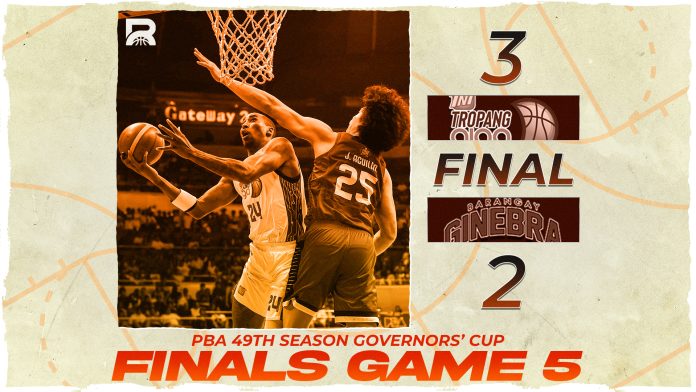 TNT Demolishes Ginebra, Now a Win Away from PBA Governors’ Cup Title