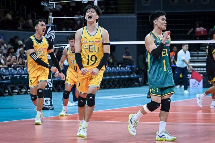 UAAP Season 88 Men’s Volleyball: FEU Outlasts UST to Complete Pristine First Round
