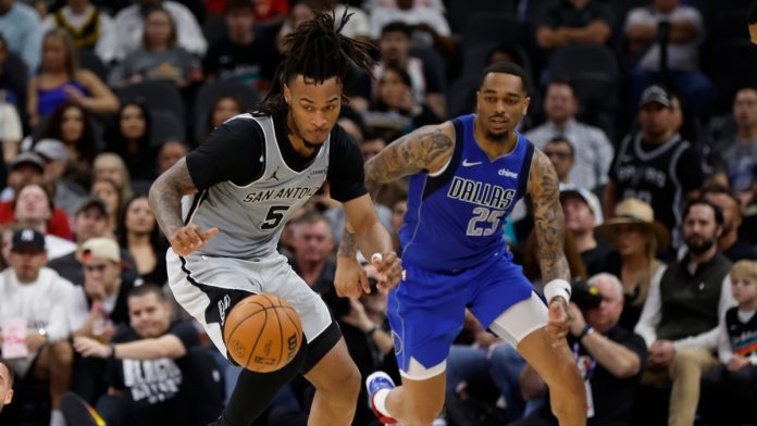 Stephon Castle Erupts for Career-Best 40-Point Triple-Double as Spurs Blow Out Mavs Again