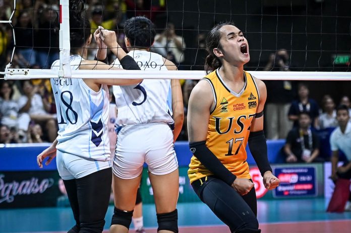 UAAP Season 88 Women’s Volleyball: UST Continues to Rise, Defeats Adamson in Stepladder