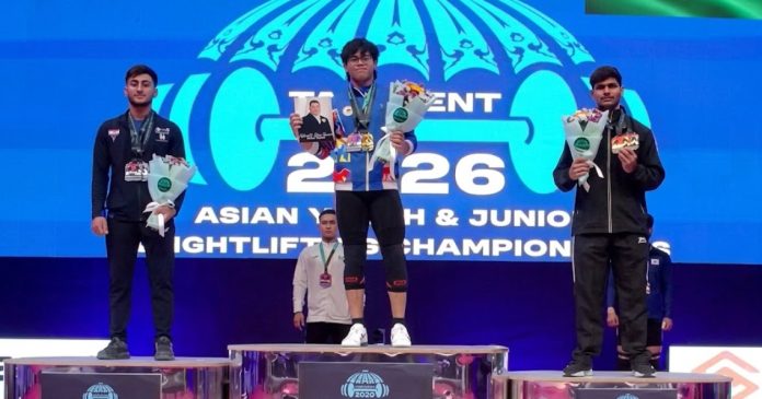 Golden Once Again! Albert Delos Santos Bags Three Gold Medals in Tashkent Junior Meet