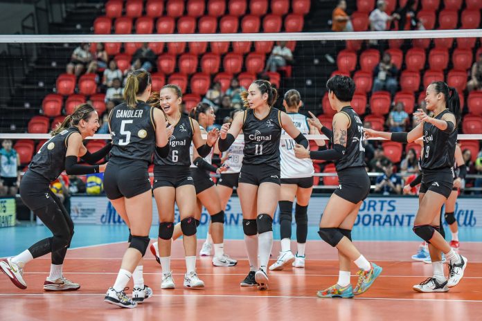 PVL All-Filipino Conference: Cignal Sweeps Galeries, Creamline Dominates Capital1, and Petro Gazz Upends Chery Tiggo