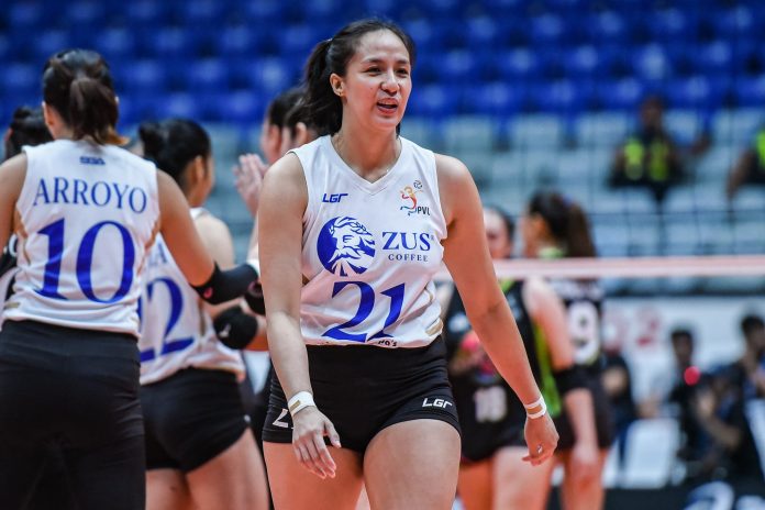Jovelyn Gonzaga Named Player of the Week After Leading Zus Coffee to Historic First Win in PVL All-Filipino Conference