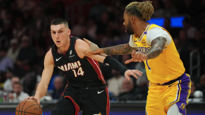 NBA: Tyler Herro Fires Career-High Nine Triples, Completely Destroys LeBron’s Lakers