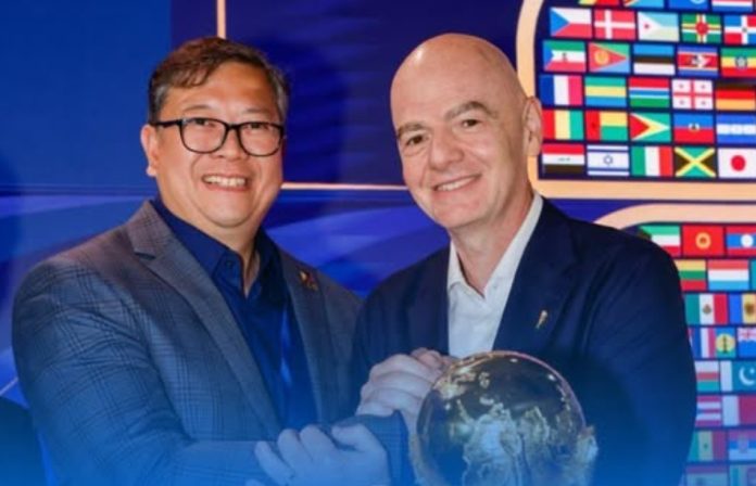 Philippine Football Federation Backs FIFA President Gianni Infanti, Goal of Scrapped Plan