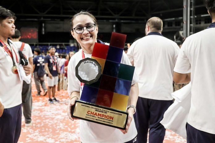 NCAA Season 101 Women’s Volleyball: Letran Coach Mayeth Carolino’s Tiwala and Malasakit Help Lady Knights to Golden Finish