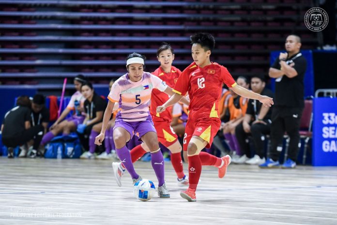 2025 SEA Games (Futsal Women’s): Filipina5 Bows to Vietnam in the Semifinals, now aims for a Bronze Medal